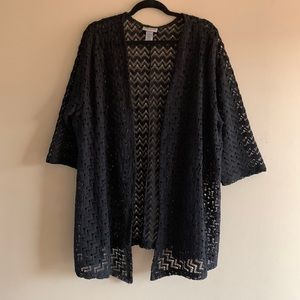 Catherine’s Women’s Plus 3x Top-Black